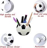 Football Desk Organizer, Creative Football Pen Holder, Desktop Soccer Shape Style Pencil Container, Multifunctional Pen Pencil Holder