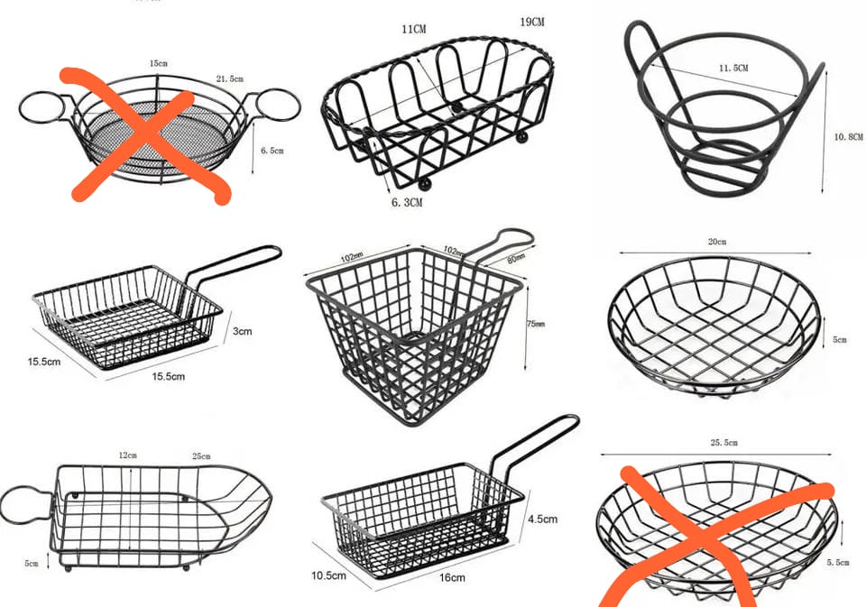 Fried Items Buckets – Select Your Favorite Serving Style