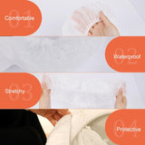 Set Of 10 Disposable Toilet Seat Cover, Non-woven Fabric Toilet Mat Seat Cover, Travel Camping Bathroom Accessories, Bathroom Toilet Paper Pack, Individually Wrapped Toilet Seat Cushion, Premium Elastic Strap Toilet Seat Cover