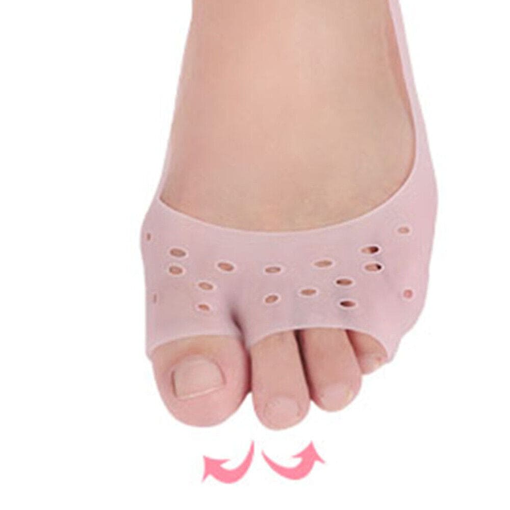 Pair Of Silicone Boat Heel Insole, Silicone Moisturizing Gel Sock, Anti Crack Protective Insole, Soft Open Toe Socks For Foot Care Protector, Shallow Boat Sock for Girls Ladies, Nonslip Gel Moisturizing Socks Foot Care