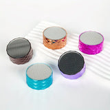 Round Crystal Hair Eraser, Double-Sided Reusable Crystal Hair Eraser, Reusable Crystal Hair Eraser For Women, Magic Painless Hair Skin Exfoliator Tool, Washable Nano Hair Removal For Smooth Skin, Manual Callus Remover