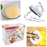 Handheld Electric Mixer – Egg, Cream & Dough Beater