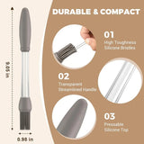Heat‑Resistant Silicone Basting Brush for BBQ, Baking & Cooking