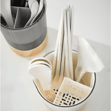 3 Grid Oprah Chopstick Holder, Kitchen Cutlery Storage Rack, Chopsticks Spoon Rack, Standing Plastic Storage Container, Household Kitchen Tableware Storage Holder Box, Multifunctional Kitchen Cutlery Holder