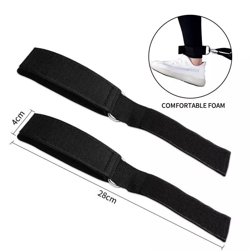 11 Pcs Pull Rope Exercise Fitness Bands, Exercise Resistance Bands with Handles, Exercise Bands with Door Anchor, Home Workout Training Equipment