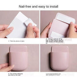 Self-Adhesive Remote Control Storage Box, Phone Charging Station