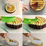 Cake Piece Slicer, Leaf Shaped Cake Cutter, Bread Pizza Dessert Divider Cake Tools, Dessert Slicer, Useful Bakeware Baking Tools Cake Knife
