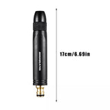 Adjustable High Pressure Squirt Water Gun, Aluminum Alloy Spray Nozzle, Spray Sprinkler High Pressure Direct Spray Garden Hose, Sprinkler System Pressure Washer, Car Wash Watering Gun Cleaning Tool