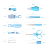 Set Of 13 Newborn Baby Health Care Kit, Baby Grooming Kit, Portable Baby Safety Care Set, Newborn Essentials Nursery Care Set