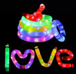 Fidget Color Tube Toy, Squeeze Push Bubble Sensual Adult Decompression, Simple Dimple Anti-Pressure Fidgets Children's Toys