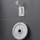 360° Shower Head Holder, Adjustable Shower Head Bracket, Universal Bathroom Shower Head Holder, Knob Suction Cup Shower Head Holder, Bathroom Sprinkler Head Rack, Self-adhesive Wall Mounted Shower Bracket, Wall Mount Hooks Stand Shower Bracket