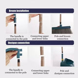 Dust Broom Set, Magic Home Cleaning Pan Brush, Garbage Scoop And Dustpan, Floor Shovel Grabber Wiper, Floor Shovel Grabber Wiper, Squeeze Mop Pan, Trash Shovel Grabber, Home Kitchen Lobby Cleaning Tool