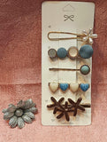 Luxury Jewellery Card, Candy Colors Pearl Hair Clip For Women, Geometric Crystal Hair Barrettes, Girl Hair Accessories