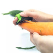 Durable Palm Peeler, Fruit Vegetable Hand Peeler, Blade Finger Grip Slicer
