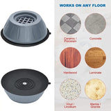 Set Of 4 Washing Machine Pads, Anti Vibration Feet Pads, Shock and Noise Cancelling Washing Machine Support, Anti Vibration Rubber