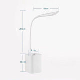 Flexible Smart Lamp, Eye Protection LED Lamp, USB Rechargeable LED Touch Desk Lamp, Multifunctional LED Flexible Table Lamp With Pen Holder