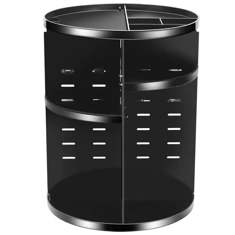Nordic Rotating Cosmetic Organizer, Large Capacity Cosmetic Storage Rack, Multifunction Detachable Makeup Organizer, Adjustable Makeup Carousel Spinning Holder Rack,  Large Capacity Cosmetics Storage Box, Cosmetic Vanity Shelf