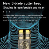 Mini Electric Shaver, Men's Electric Shaver Cordless Trimmer, Beard Hair Cutting Machine, Single Head Beard Shaver, Mini Barber Electric Shaver, Home Travel Portable Men Razor Shaving Device