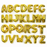 Foil Letters Balloons, Birthday Alphabets Foil Balloons, Customize Metallic Foil, Birthday Wedding Decor Wedding Supplies