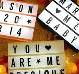 Cinematic Cinema Led lightbox, Led Message Box, Message Light Box