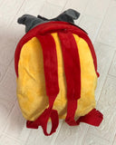 3D Fluffy Stuff Bag Pack With Front Toy, Children Student School Bags, Casual Backpack For Teenagers Kids Boys