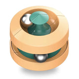 Orbit Ball Cube, Rotating Marble Track Magical Bead Orbit Ball, Fingertip Decompression Infinity Cube Spinner, Fingertip Anti stress Toy Rotating Balls, Anti Stress Sensory Toy, Creative Rotary Finger Track Ball, Fingertip Cube Gyroscope