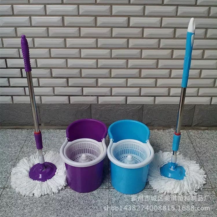 Amazing Double Bucket Mop, Rotating Automatic Hand Free Washing Mop, House Hold Double Drive Mop, Bucket Wet And Dry Mop Bucket, Self Cleaning Mop And Bucket Cleaning Tools, Stereo Double Drive Rotary Mop