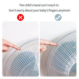 Electric Fan Cover, Electric Fan Dust Cover, Electric Fan Protective Cover, Safety Net Cover, Baby Kids Finger Protector, Finger Guards Safety Mesh Nets