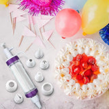 Dessert Ice Injector, Handy Cake Decorating Tool. Dessert Decoration DIY Pastry Syringe, Cake Decorating Tool, Cupcake Filling Injector, Wilton Dessert Decorator Plus Cake Decorating And Icing Tool, Cake Cream Piping Syringe