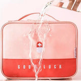Portable First Aid Medical Kit, Travel Outdoor Camping Useful Mini Medicine Storage Bag, Camping Emergency Survival Bag, Pill Case, Good Luck Kit