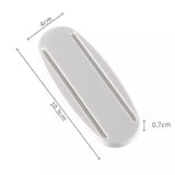 Socket Fixer, Self-Adhesive Power Strip Holder, Wall Mounted Sticker Household, Plug-in Line Board Holder