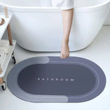 Mud Foot Mat, Home Entrance Mat, Non-slip Floor Door Mat,  Home Oil-proof Kitchen Mat, Super Absorbent Bath Mat, Quick-Drying Door Mat