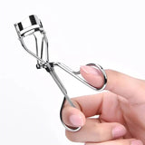 Stainless Steel Eyelash Curler, Eye Lash Curling Applicator, Natural Curly Cosmetic Clip, Cosmetic Makeup Eyelash Curler, Folding False Eyelashes Curling Clip