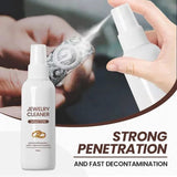 Fine Jewelry Liquid Cleaner, 100ml Jewelry Cleaner, Diamond Silver Gold Jewelry Cleaning Spray, Jewelry Polish Cleaner,  Silver Gold Brass Jewelry Cleaner Cleaning Spray, Multipurpose Spray Cleaner