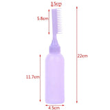 170ml Hair Dye Apilator, Perm Dyeing Cream Hair Shampoo Bottle, Plastic Hair Coloring Comb, Oil Dispenser Hair Comb Bottle, Hair Dressing Styling Tool, Oil Treatment Hair Dye Bottle, Root Comb Applicator Bottle