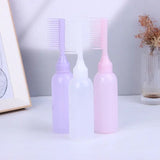170ml Hair Dye Apilator, Perm Dyeing Cream Hair Shampoo Bottle, Plastic Hair Coloring Comb, Oil Dispenser Hair Comb Bottle, Hair Dressing Styling Tool, Oil Treatment Hair Dye Bottle, Root Comb Applicator Bottle