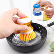 Soap Dispensing Palm Brush, Kitchen Cleaning Brush, Utensil Cleaner