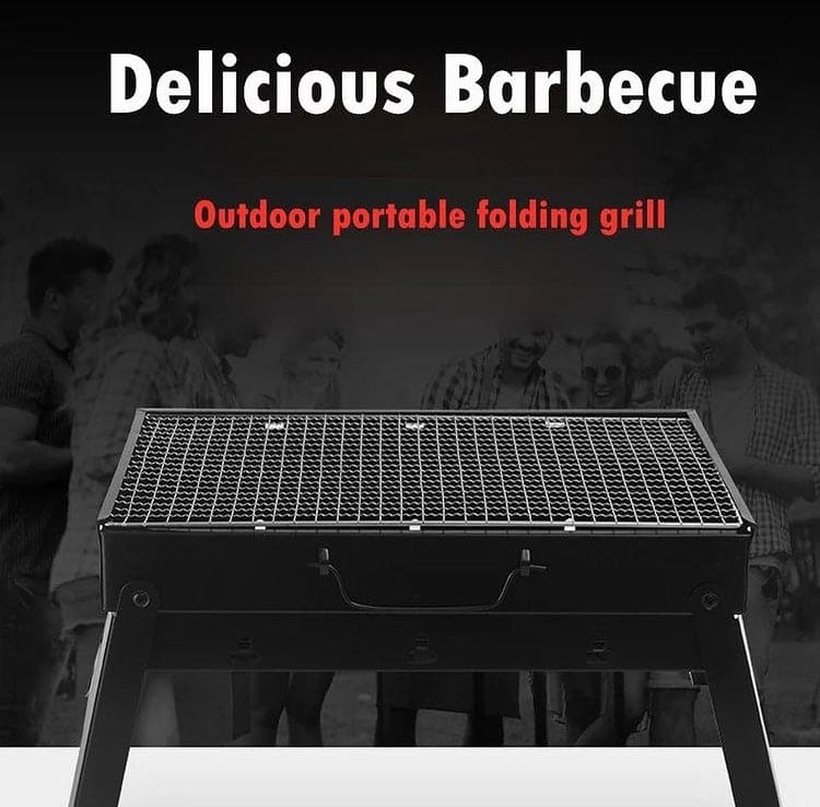 Portable Folding BBQ Grill, Camping Grill, Portable Folding Lightweight Smoker Grill, BBQ Grill for Outdoor Camping Picnic