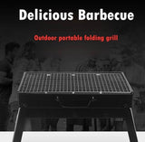Portable Folding BBQ Grill, Camping Grill, Portable Folding Lightweight Smoker Grill, BBQ Grill for Outdoor Camping Picnic