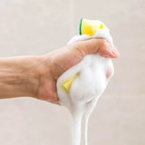 6 Pcs Double Sided Dishwashing Sponge, Emery Magic Cleaning Sponge