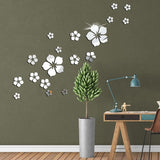 Acrylic Mirror Wall Sticker, 3D Mirror Wall Sticker, Art Home Decor Wall Decor Sticker, 3D Wall DIY Decoration For Bedroom Living Room, Waterproof Acrylic Wall Art Removeable Sticker
