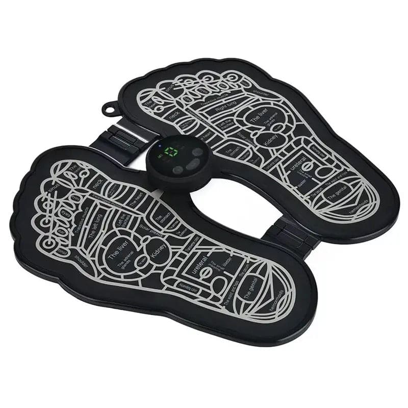 Foot Relaxer, Bioelectric Acupoints Massager, EMS Foot Massager, Pain Releive Massager Mat, Foldable Foot Massage Mat, Electric Foot Cushion Blood Circulation Acupuncture Pad