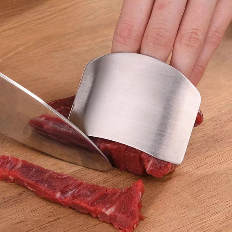 Stainless Steel Finger Guard, Knife Cut Protector, Vegetable Cutting Hand Protector