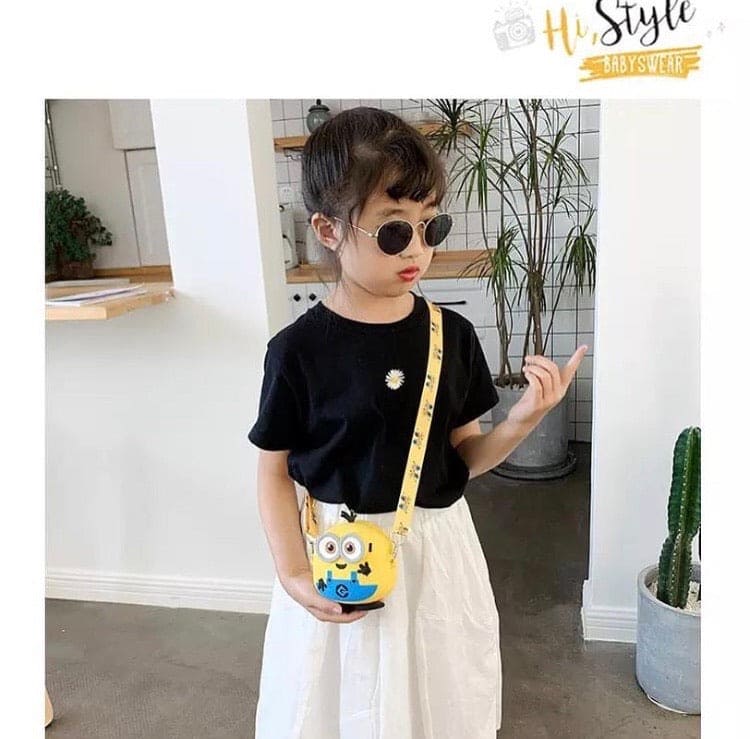 Cartoon Characters Silicone Mini Cross Body Bags, Kids Cute Cartoon Messenger Purse, Fun Coin Girls Pouch