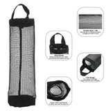 Net Plastic Bag Organizer, Home Grocery Bag Holder, Wall Mount Plastic Bag Holder, Kitchen Storage Shopper Dispenser, Trash Garbage Bag Organizer, Hanging Pouch Hang Bag