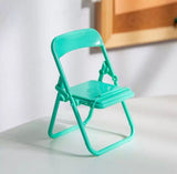 Set Of 3 Cute Chair Shaped Foldable Lazy Phone And Ipad Holder, Portable Design Mobile Phone Holder, Foldable Support Desk Mobile Phone Stand