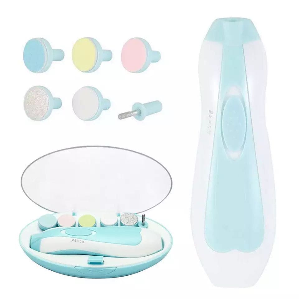 Portable Safe Nail Clipper Cutter, Baby Manicure Pedicure Clipper, Infant Baby Nail Filer, Fingernails Care Trim with LED Light for Infant Toddlers, Children Hub Baby Nail Clippers