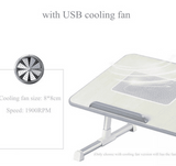Foldable Laptop Desk, Portable Laptop Bed Table