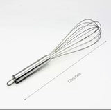 Stainless Steel Balloon Whisk Beater, Kitchen Baking Tools, Egg Beater Mixer Kitchen Tool, Household Kitchen Baking Mixing Tool, Handheld Whisk for Blending, Whisking, Beating, Stirring And Mixing