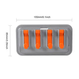 Hang Stand Holder, Kitchen Spice Organizer, Plastic Kitchen Shelf Storage Rack Wall-mounted Storage Rack, Plastic Door Hook Shelf, Coat Rack Hook